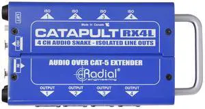 Radial Catapult RX4L 4-channel Cat 5 Audio Snake Module