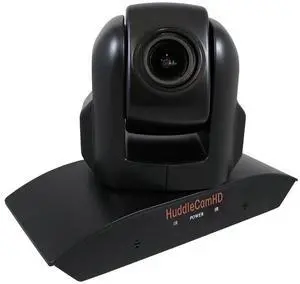 HuddleCamHD USB Conference Cameras with PTZ Control - Webcams for Zoom Video Conferencing (3X w/Audio, White)