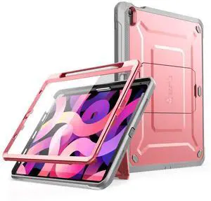 SUPCASE Unicorn Beetle Pro Series Case Designed for iPad Air 5 (2022) / iPad Air 4 (2020) 10.9 Inch, with Pencil Holder & Built-in Screen Protector Full-Body Rugged Heavy Duty Case (Rosegold)