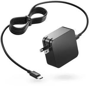 Basicvolt PD 100W USB C Charger Block with USB Port Foldable Plug 90W 65W 45W Laptop Charger Type C Fast Charging for HP Chromebook Elitebook Envy Probook Pavilion Spectre X360 (EA090VAXAAXX-2320)