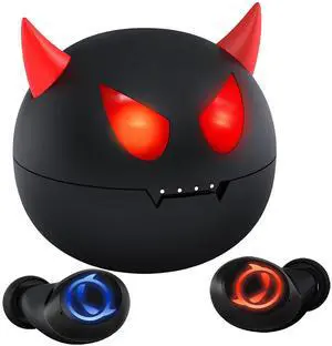 AMAFACE Tiny Bluetooth Earbuds,Kids Wireless Ear Bud with Cute Charging Case, Waterproof Stereo Wireless Earphone with Micphone for Workout Sport,Kids Headphones for Phone and Pad