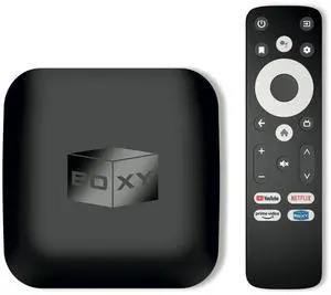 BOXY Android TV Box, Streaming Media Player 4K, Dune HD Media Center, Mini PC, AV1, USB 3.0, Ethernet, MKV/ISO DV P7 FEL AFR, HDR10+, DTS, Netflix in 4K Dolby Vision & Atmos, Voice