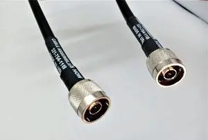 Cable Assemblies Now-Times Microwave Cable-20 feet LMR400 Coaxial Cable - N-Male to N-Male for Ham/CB/Two-Way Radios, Wireless LAN Devices, WiFi Radios, RF Voice/Data/Video