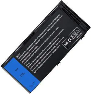 SOLICE New M4800 M6800 FV993 Laptop Battery Compatible with Dell Precision M4600 M4700 M6700 M6600 Series,Fits FJJ4W KJ321 PG6RC V7M28 R7PND Laptop [11.1V 97Wh]-12 Months Quality Assurance (QA)