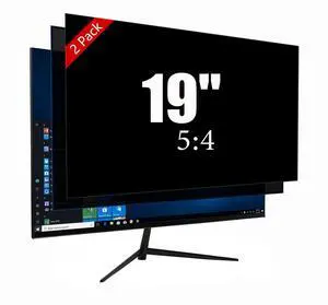 Ceydebne 19 Inch Privacy Screen for Monitor with 5:4 Widescreen Monitor Blue Light Screen Protector - Anti-Glare - Anti-Scratch Protector Film for Data Confidentiality Privacy Shield [2 Pack]