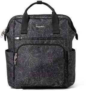 Baggallini Securtex Anti-Theft Windsor Backpack for Travel, Work & College, RFID & Locking Zipper, Up to 16" Laptop
