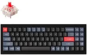 Q7 Swappable RGB Backlight Red Switch - Blue - Special Color Keycaps