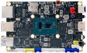 youyeetoo X1 - N5105 x86 Windows Linux Single Board Computer - Mini PC - Dual 4K Media Server- Dual M.2 Slots Support 2280 NVMe mSATA SSD/WiFi 6 Moudle - PCIE 3.0,NFC (X1(8GB RAM+256GB eMMC))