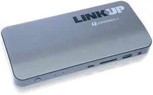 LINKUP - [Certified] Thunderbolt 3 Dock DP1.4 8K UltraHD 180W (PD 85W) SD UHS II Card Reader 1G LAN 4xUSB3-A(5G) 3.5mm Audio 2xUSB3-C(10G)for Windows PC & 2021 MacBook M1 Mac mini (TB3/TB4/USB4.0)