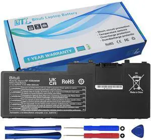 Bituli CF-VZSU0QW CF-20 Replace Battery for Panasonic ToughBook Toughpad FZ-A2 Mk1 Tablet PC XP 11.4V 2600mAh 30Wh
