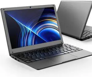 G-Anica 10.1" Ultral Light Laptop Computer, Quad Core Powered by Android 12.0, Portable Netbook Computer with WiFi, Webcam and Bluetooth, Mini Laptop with Bag, Mouse, and Mouse Pad for Kids&Adults