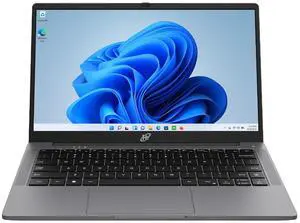 HY Hyundai Book, N4020, 4GB/128GB, Windows 11 Home S Mode, Type-C Full Function, AC WiFi, Bluetooth, English Keyboard - Space Grey