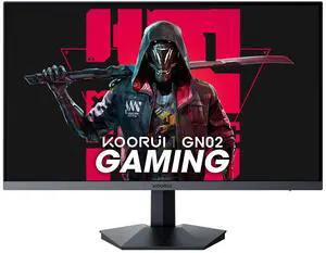 KOORUI 27 Inch Gaming Monitor, 240Hz, 1ms Response, FHD 1080p Monitor, 90% DCI-P3, 100% sRGB, Adaptive Sync Compatible, HDMI & DisplayPort, VESA 75 * 75mm, Black, GN02 KOORUI 27 Inch Gaming Monitor, 240Hz, 1ms Response, FHD 1080p Monitor, 90% DCI-P3, 100% sRGB, Adaptive Sync Compatible, HDMI & DisplayPort, VESA 75 * 75mm, Black, GN02