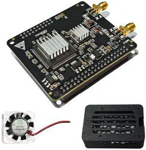 AURSINC SDR Radioberry for Raspberry Pi 4, Pi 4B, Radio Card (RPi 4 Hat) Analog Devices AD9866 & 10CL016 12-bit Broadband Modem for Ham Radio SDR Transceiver