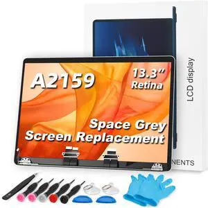 JYYSCRN A2159 Screen Replacement A1989 A2159 A2289 a2159 LCD for 13 inches MacBook M1 pro 2018/19/20 Year 2560x1600 Replacement LCD Full Assembly for EMC 3214 3358 Space Grey41