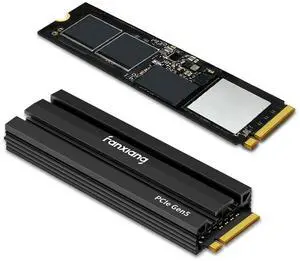 S900 1TB PCIe 5.0 NVMe M.2 SSD, Up to 10000MB/s for High End Computing, Workstations, Internal Gaming SSD Solid State Drive with HEATSINK & DRAM, Gen 5 PCIe, Internal Solid State Drive(2280)