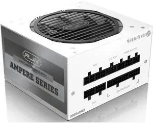 Raijintek Ampere 1200 White, 80PLUS Platinum, ATX3.1, 1200W, Full Modular Power Supply, 5 Years Warranty (0R30B00023)