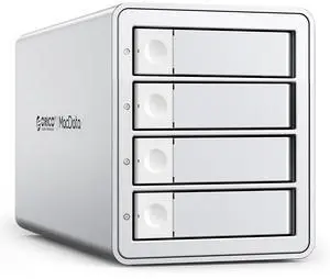 ORICO Daisy Chain 4 Bay Hard Drive Enclosure USB 3.2 Gen 2 Aluminum Das Enclosure Support 22TB and Expansion Max Up to 264TB for 3.5-inchs HDD -9948C3