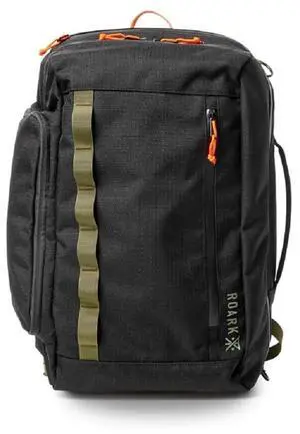 Roark 3 Day Fixer 35L Backpack, Multi-Day Travel Pack with Laptop Storage, Black