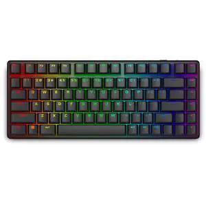 Alienware Pro Wireless Gaming Keyboard - Bluetooth 5.1/2.4 GHz Radio Frequency Connectivity, Linear Mechanical, Hot-swappable switches, Tri mode connectivity, Adjustable Height - Dark Side of the Moon