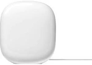 Google Nest WiFi Pro - Wi-Fi 6E - Reliable Home Wi-Fi System with Fast Speed and Whole Home Coverage - Mesh Router - Snow