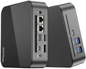 DreamQuest Mini Pc Windows 11Pro Compatible, Intel N95 (up to 3.6GHz) Mini Desktop Computers 32GB DDR4 1TB SSD, USB C, DP, HDMI, USB 3.2, Dual LAN,WiFi, Bluetooth, Support 4K 60Hz, Support Linux