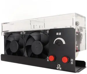 Water Cooling Pump, 12V 25W 1100ML 4000RPM Fan, G1/4 Thread Ceramic Bearing, Easy Installation, Cooling Fans, for PC Water Cooling System
