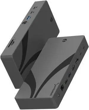 SABRENT Thunderbolt 4 Docking Station, TB4 Ports, 8K/4K, USB4 & TB3 Compatible, DP 1.4, HDMI 2.1, USB-C/USB-A Ports, Gigabit Ethernet, Audio Jack, SD/TF Card Reader, Windows/macOS/Linux (DS-T4MF) SABRENT Thunderbolt 4 Docking Station, TB4 Ports, 8K/4K, USB4 & TB3 Compatible, DP 1.4, HDMI 2.1, USB-C/USB-A Ports, Gigabit Ethernet, Audio Jack, SD/TF Card Reader, Windows/macOS/Linux (DS-T4MF)
