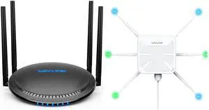 WAVLINK AX3000 WiFi Outdoor Extender with AC1200 WiFi Router