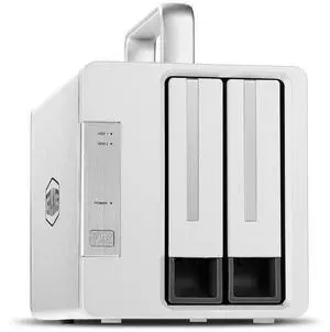 TERRAMASTER TD2 Thunderbolt 3 Professional-Grade 2-Bay External Hard Drive Enclosure RAID 0/RAID1/JBOD Hard Disk RAID Storage (Diskless)