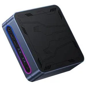CHUWI LarkBox S Mini PC Intel i3-1220P (10C/12T, up to 4.4GHz),16GB RAM 512GB M.2 SSD, Mini Computer with RGB Lights, Mini Gaming PC, 28W TDP, 4K Triple Display, 2*HDMI,Type-C(4K 144Hz), USB 3.2