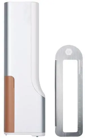 ULOVINGST Handheld Printing Pen Latte Pen Macaron Cookie DIY Blessing Pattern Logo Use Scene Restaurant Hotel Reception School (Brown)