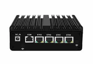 PcZinophyte N150 Firewall Router Upgraded Version Fanless Mini PC 4xi226-V 2.6G Solid Computer