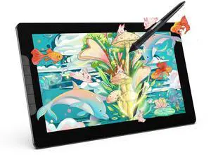 13.3 Inch Drawing Tablet with Screen, Full-Laminated Anti-Glare Graphics Drawing Monitor, 122% sRGB, 8192 Pressure Stylus Pen, Compatible with Windows/Mac Major Design Software