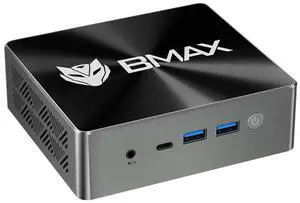 Bmax B5 Pro Mini PC i5-8260U 4-Core 16G DDR4 RAM/512GB NVMe SSD WiFi6 4K/60Hz Triple-Display BT5.2 Gigabit Ethernet Mini DP/Type-C/HDMI Mini Computer