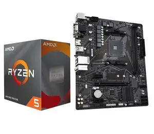 Micro Center AMD Ryzen 5 4500 Desktop Processor with Gigabyte A520M S2H Micro ATX Motherboard(AM4, DDR4, NVMe PCIe 3.0 x4 M.2, Q-Flash Plus, RGB Fusion 2.0) Micro Center AMD Ryzen 5 4500 Desktop Processor with Gigabyte A520M S2H Micro ATX Motherboard(AM4, DDR4, NVMe PCIe 3.0 x4 M.2, Q-Flash Plus, RGB Fusion 2.0)