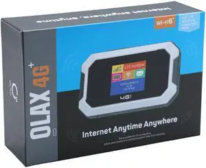 Spectrum Smart 4G LTE-Advanced Mobile WiFi Hotspot Router with VPN, Pre-Installed SIM Card, Portable Modem for US and Europe, Ideal for Travel