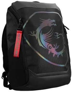 Titan Gaming Backpack - Water Repellent (IPX-2) Polyester, Fits Laptops up to 18", Durable Zippers, Padded Comfort, Multiple Pockets, Dedicated Compartments for Peripherals, Headset, and Power