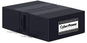 CyberPower RB1280X2B UPS Replacement Battery Cartridge, Maintenance-Free, User Installable, 12V/8Ah