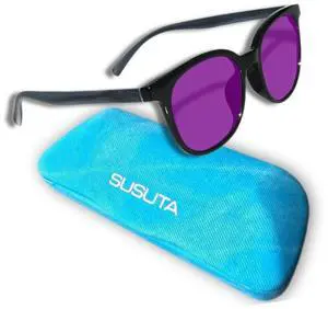 susuta Color Blind Glasses, Color Vision Deficiency Correcting & Enhancing Glasses for Red Green Colour Blindness