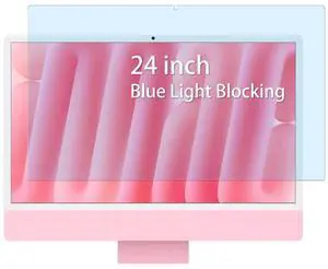 MUBUY-GOL Anti-Blue Light Screen Protector for Apple iMac 24 Inch (M4/M3/M1 Chip), Anti Glare and Anti Fingerprint (Matte) Shield