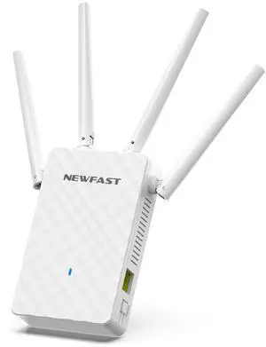 NEWFAST 2025 WiFi Extenders Signal Booster RE516,WiFi Range Extender,Wireless Repeater for Home Covers Up to 9,800 Sq.ft and Support 35 Devices,Support WPS One Key Setup