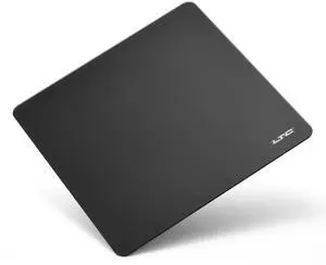 LTC Tempered Glass Gaming Mousepad, Ultra-Smooth Micro-Etched Surface Mouse Pad for Top Control and Speed, Anti-Slip Full Rubber Base, Professional Large Mouse Mat for FPS Gamers, 13X13in