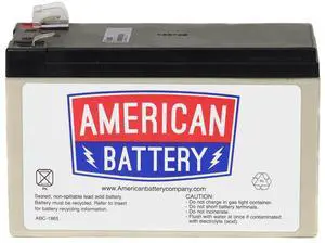 RBC17 UPS Replacement Battery for APC By American Battery