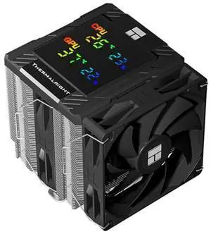 Peerless Assassin 120 Digital CPU Air Cooler, Temperature Digital Display | 6 Heat Pipes |1850RPM PWM Fans, for Intel 1851/1700, AMD AM4/AM5(Black) Peerless Assassin 120 Digital CPU Air Cooler, Temperature Digital Display | 6 Heat Pipes |1850RPM PWM Fans, for Intel 1851/1700, AMD AM4/AM5(Black)
