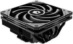 ID-COOLING IS-55 Black CPU Cooler Low Profile 57mm Height CPU Air Cooler 5 Heatpipes 120x120x15mm Slim Fan, CPU Fan for Intel LGA1851/1700/115X/1200; AMD AM4/AM5 ID-COOLING IS-55 Black CPU Cooler Low Profile 57mm Height CPU Air Cooler 5 Heatpipes 120x120x15mm Slim Fan, CPU Fan for Intel LGA1851/1700/115X/1200; AMD AM4/AM5