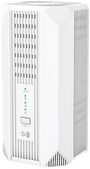 WAVLINK WiFi 6 AX3000 5G CPE Router with Nano SIM Card Slot, 3.4Gbps 5G NR + 2975Mbps WiFi 6, SA/NSA Support, Gigabit WAN/LAN Ports, Beamforming Antennas, WPA3, VPN, Ideal for Home & Office