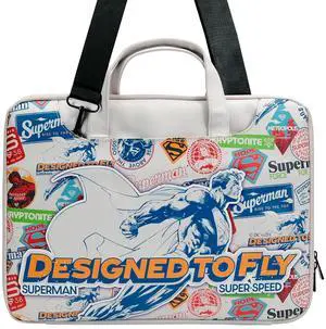 Superhero Laptop Bag with Detachable Shoulder Strap, Colorful Graffiti Super hero Computer Shoulder Bag 14.1 for College Office Clinical Gym Travel Business trip (Graffiti)