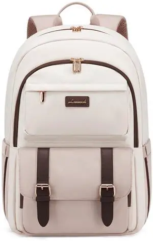 LOVEVOOK School Backpack for Women 15.6" Cute Bookbag for Girls in Highschool College Casual Daypack Backpacks Water Resistent