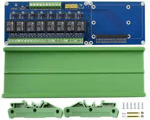 waveshare 8-ch Relay Expansion Board for Raspberry Pi to Control High Voltage Products Such As Home Appliances